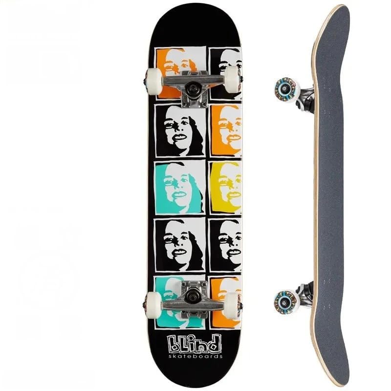 ブラインド BLIND スケートボード コンプリート PSYCHEDELIC MULTI GIRL FP COMPLETE 83A 7.625インチ NO143 Amazon | ブラインド BLIND スケートボード コンプリート PSYCHEDELIC