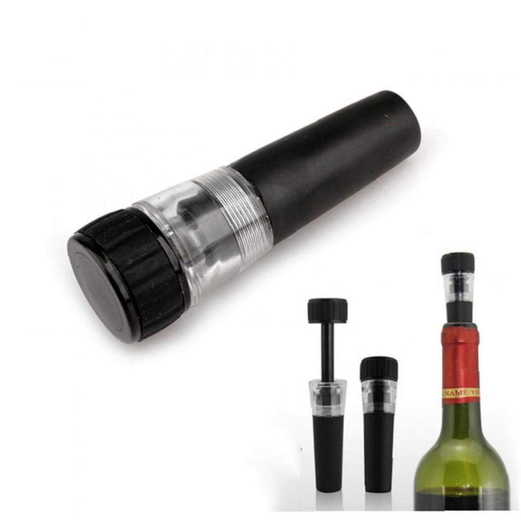 Onsinic Vacuum Wine Saver Pump Wine Preserver Air Pump Stopper Vacuum Sealed Saver Bottle Stoppers Wine Accessories Bar Tools