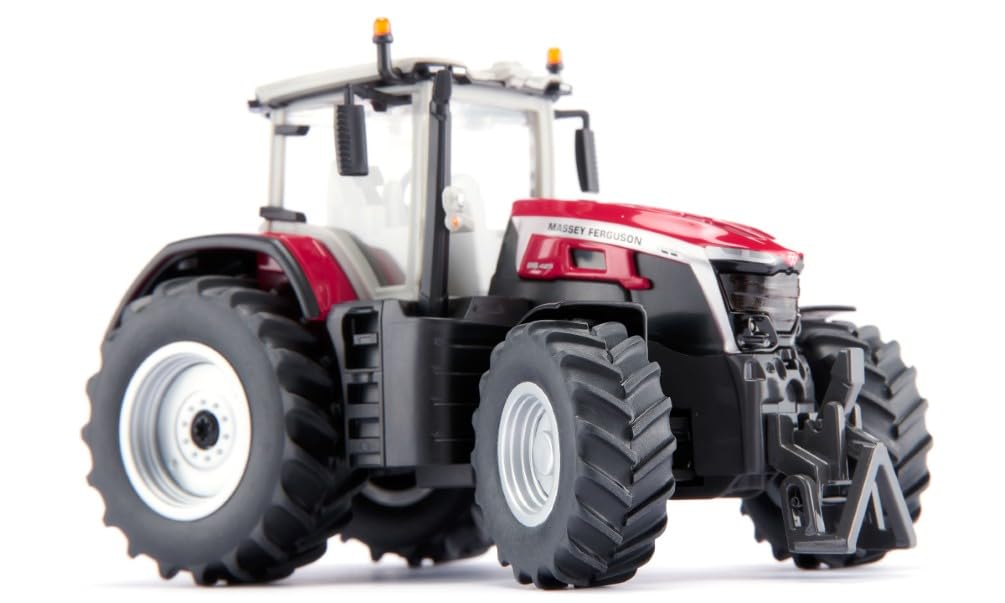 siku 6885, Massey Ferguson 9S Traktor, 1:32, Zdalnie sterowany, Zdalne sterowanie przez Bluetooth w aplikacji, Bez modułu zdalnego sterowania, Metal/Tworzywo sztuczne, Czerwony