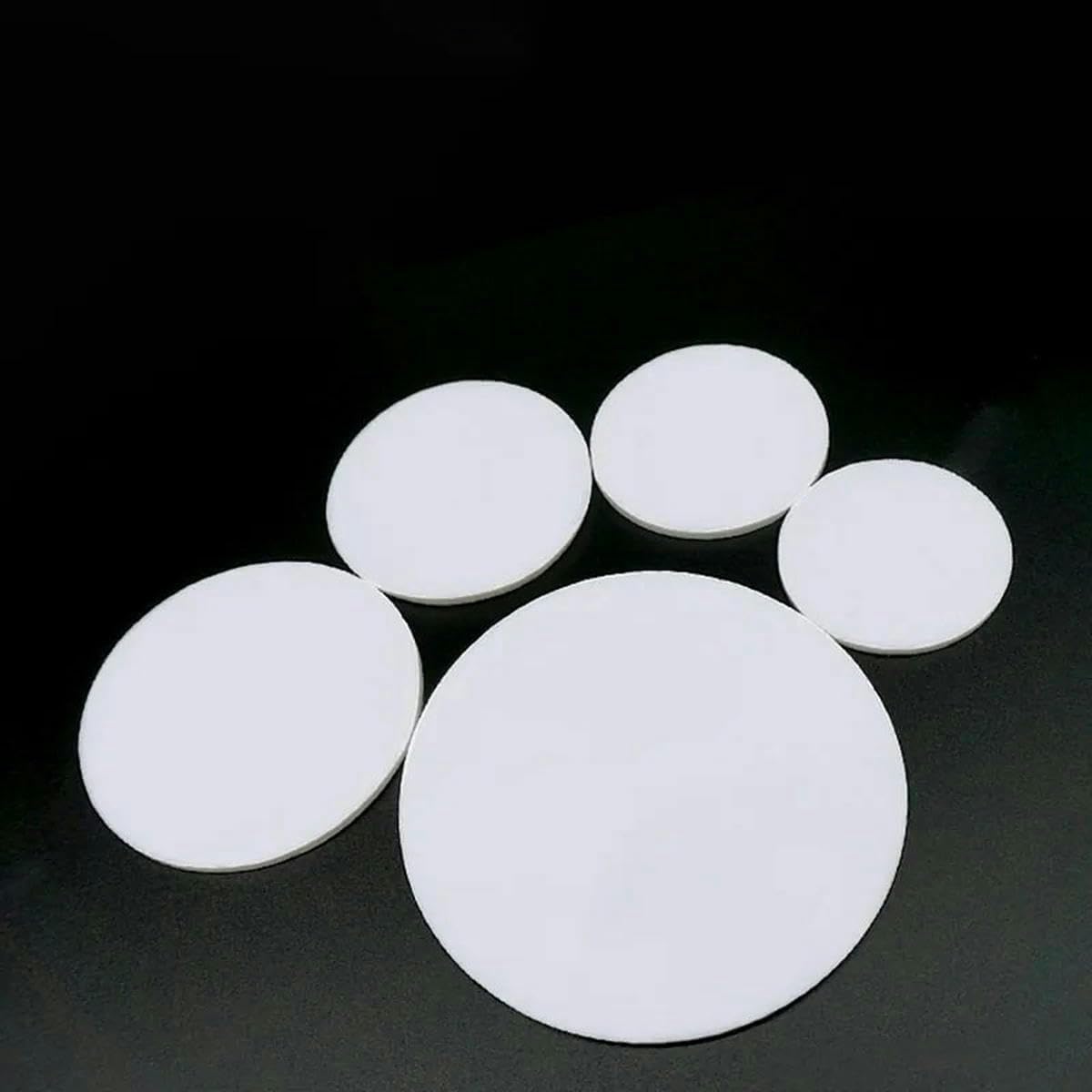 10 pezzi di guarnizione di tenuta ad alta temperatura rotonda spessa 0,5/1/1,5/2/3/4/5/6 mm dia. 5/8/10/12/15/18/20/25/30/40~100 mm-90x3 mm