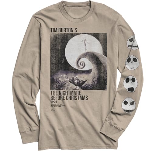 The Nightmare Before Christmas Jack Poster Long Sleeve T-Shirt