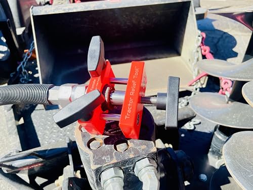 Image of 1 /4 inch ISO 16028 Flat Face Skid Steer Female Hydraulic Quick Coupler Pressure Decompression Relief Release Tool by Tractor Relief Tool