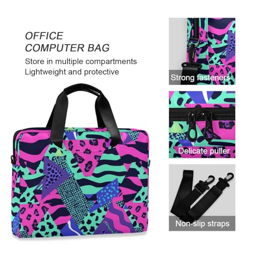 Funda portátil para laptop 15.6 pulgadas con asa y correa miniatura 6