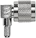 Pomona 73054 Brass TNC Right-Angle Plug, Crimp Type, RG55/142/223, 400 Cable, 50 ohms Impedance (Pack of 5)