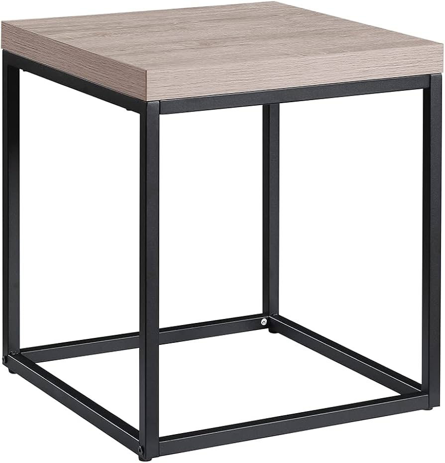 Amazon.com: CENSI Modern Square End Table, 18