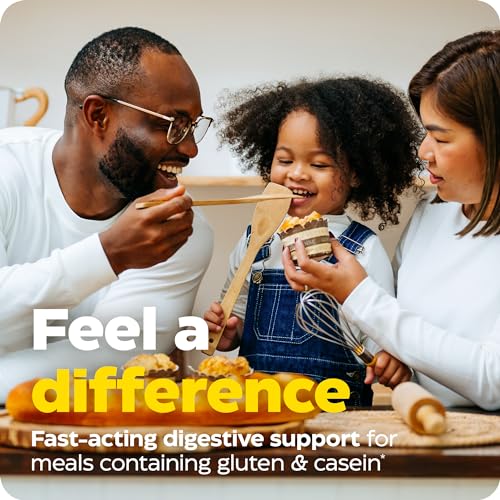 Enzymedica GlutenEase, Advanced Digestive Enzymes for Women and Men, Fast-Acting Formula for Bloating Relief & Digestive Health, Helps Break Down Gluten & Casein, 120 Capsules FFP - Image 6