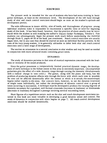 Classic Guitar Technique -- Supplement 1: Slur, Ornament, And Reach Development Exercises (Shearer Series) #TOP3