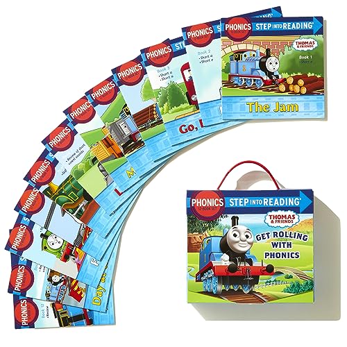 Get Rolling with Phonics (Thomas & Friends): 12 Step Into Reading Books
