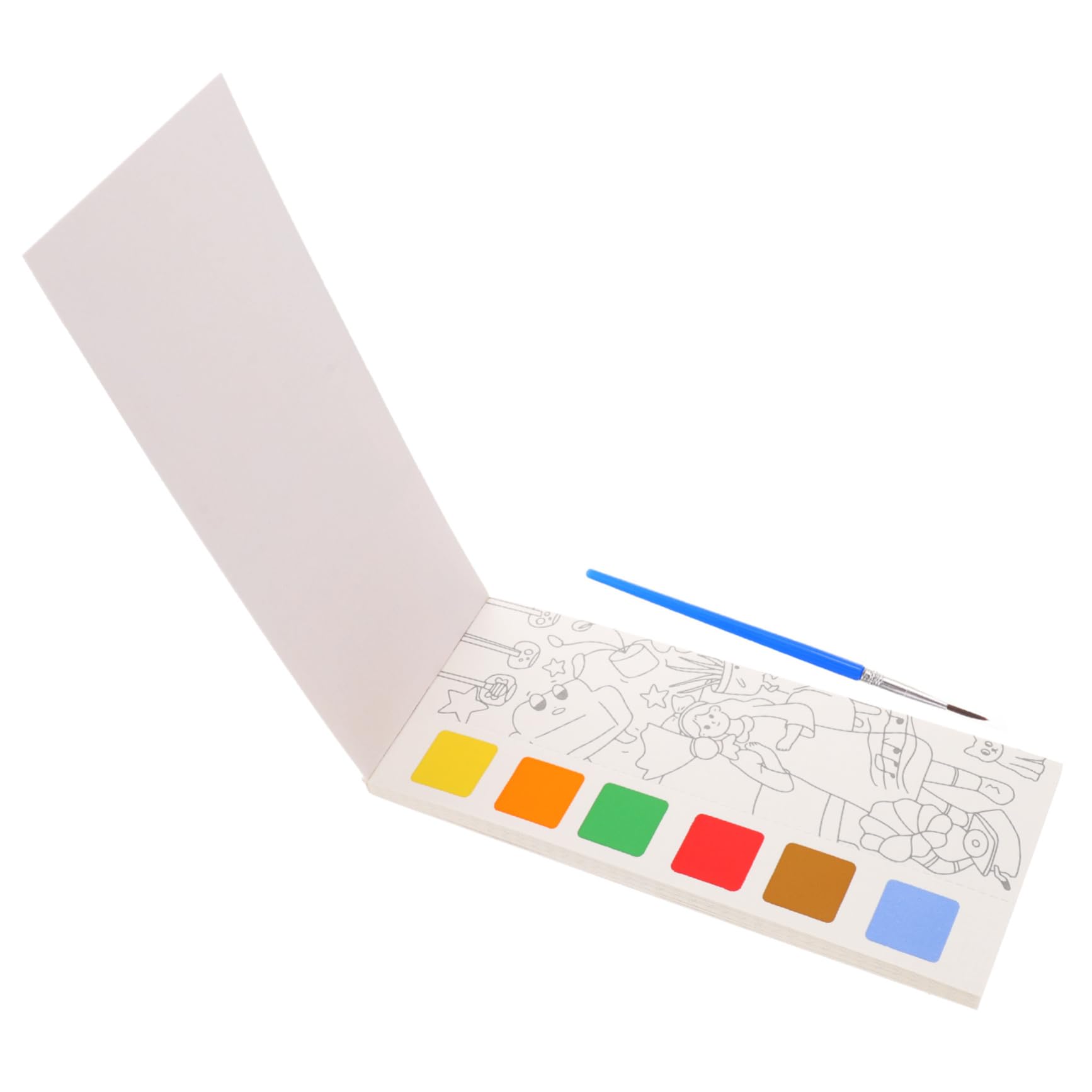 Gogogmee 1 Juego libro de colorear libros ilustrados para adultos libro de pintura agua para niños pequeños libro de pintura para colorear libros de pintura de graffiti Papel