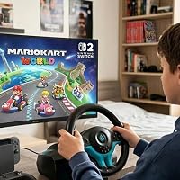 Subsonic - Superdrive SV250-S Lenkrad für Switch 2 und Switch - Blau – Ansicht 5