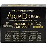 アクアドリーム バイク用バッテリー YTX4L-BS FTX4L-BS互換 GOLD BATTERY ADTX4L-BSII/ADTZ5II AQUA DREAM