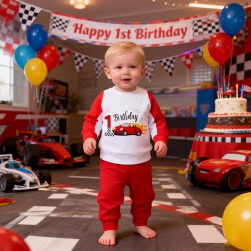 Conjunto para cumpleaños de niño 12-18 meses miniatura 3