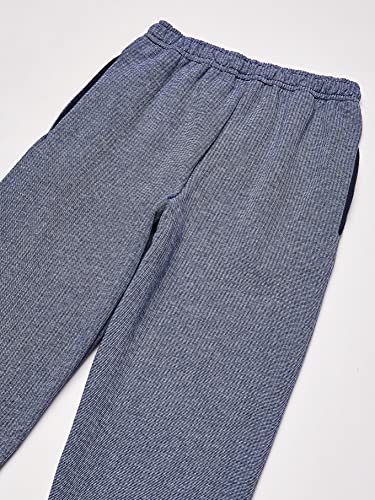 Fruit of the Loom boys Fleece Sweatshirts, Hoodies, & Joggers Sweatpants, Joggers - Navy Stripe, Medium US3