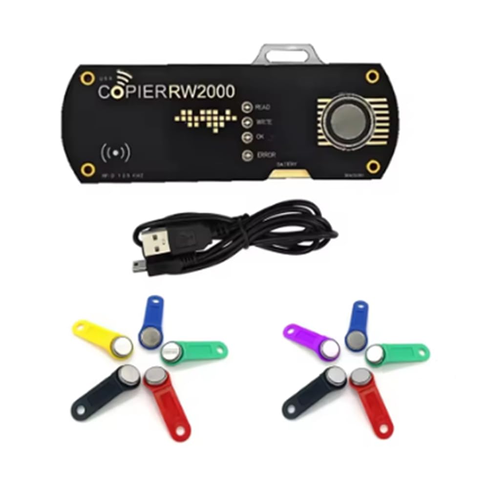 Jnchdghwa RFID Duplicator Copier Reader Writer TM1990 Ibutton -1990A RW2000 Copier Tags Card Key Copy 125khz EM4305 EM4100