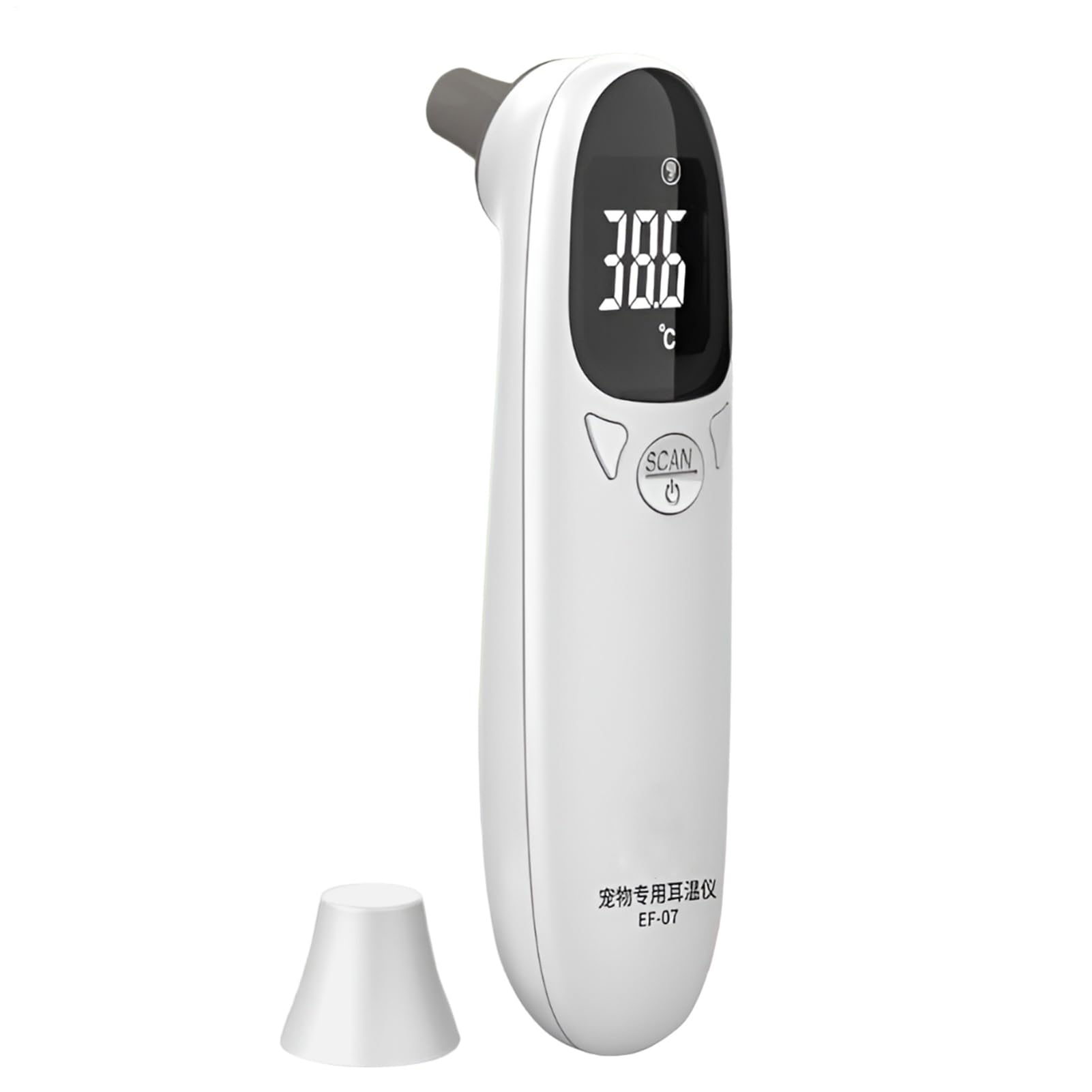 Haustier Spezial Thermometer Hunde Katzen Genaue Temperatur, Über USB Wiederaufladbar, Für Haustiere Elektronisches Tier Thermometer Berührungsloses