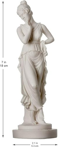 Miniatura 2 de BEAUTIFUL GREEK STATUES Perséfone Diosa del Inframundo Flores Primavera y Vegetación Estatua de 7 pulgadas