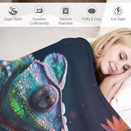 Couverture polaire lit sofa, plaid duveteux chaud couverture en peluche - 4