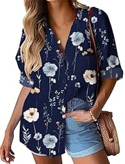 Floral Navy Blue