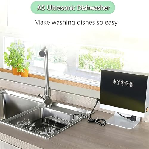 Lave-vaisselle multifonctionnel électrique pour évier à commande tactile sans installation - 3