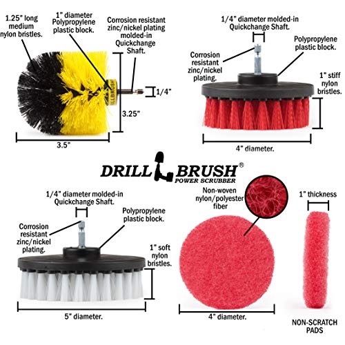 When You Bundle Our Variety Brush/Pad Cleaning Kit And Our Medium Stiffness Green Kitchen Cleaning Kit! Giving You The Perfect Clean No Matter The Mess! #TOP6