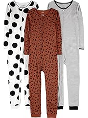 Brown Animal Print/Grey Polka Dot/White Stripe