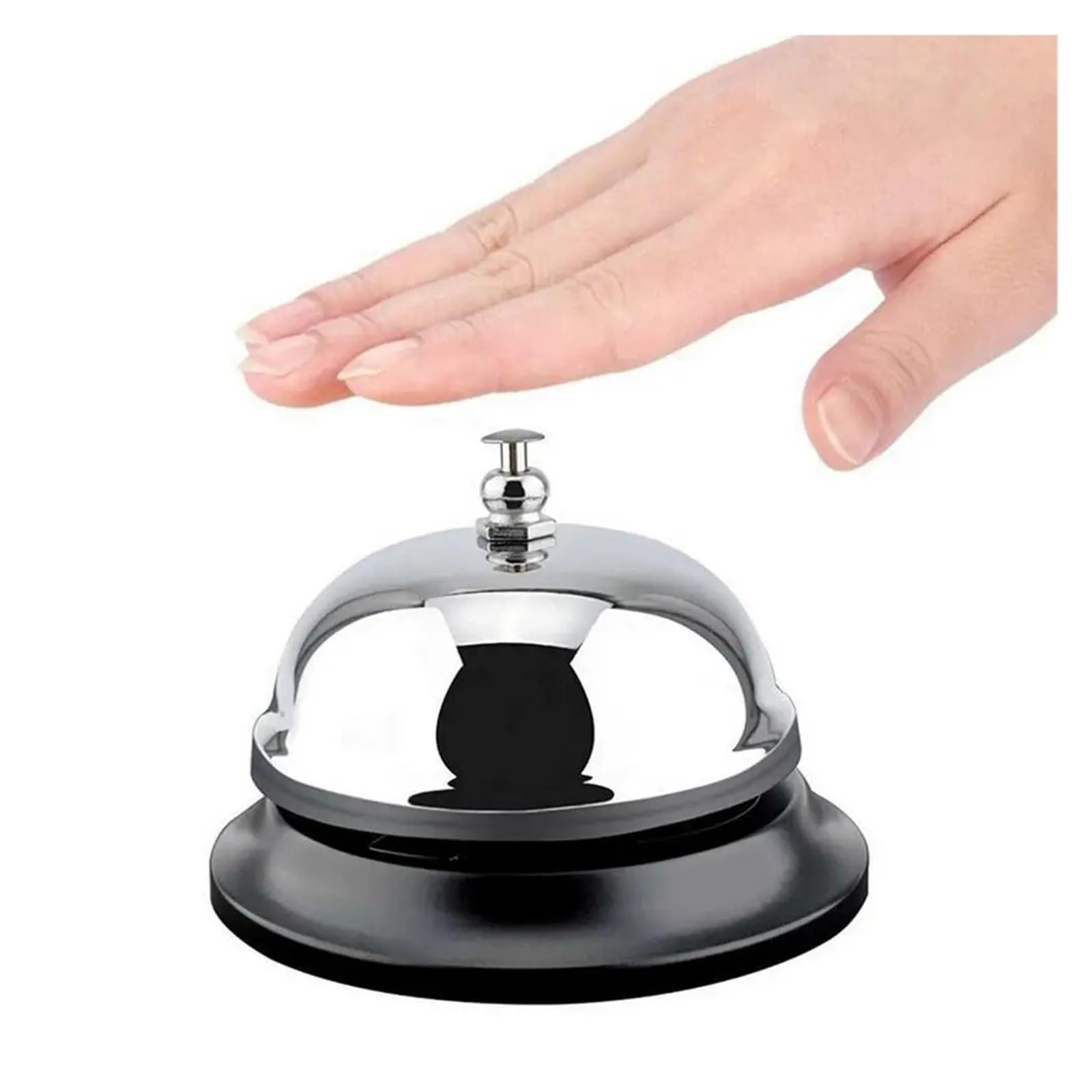 Desk Bell 5pcs Desk Kitchen Hotel Counter Reception Christmas Craft Bell Restaurant Bar Ringer Call Bell Service Home Restaurant Call Bell For Hotel Restaurant Receptio