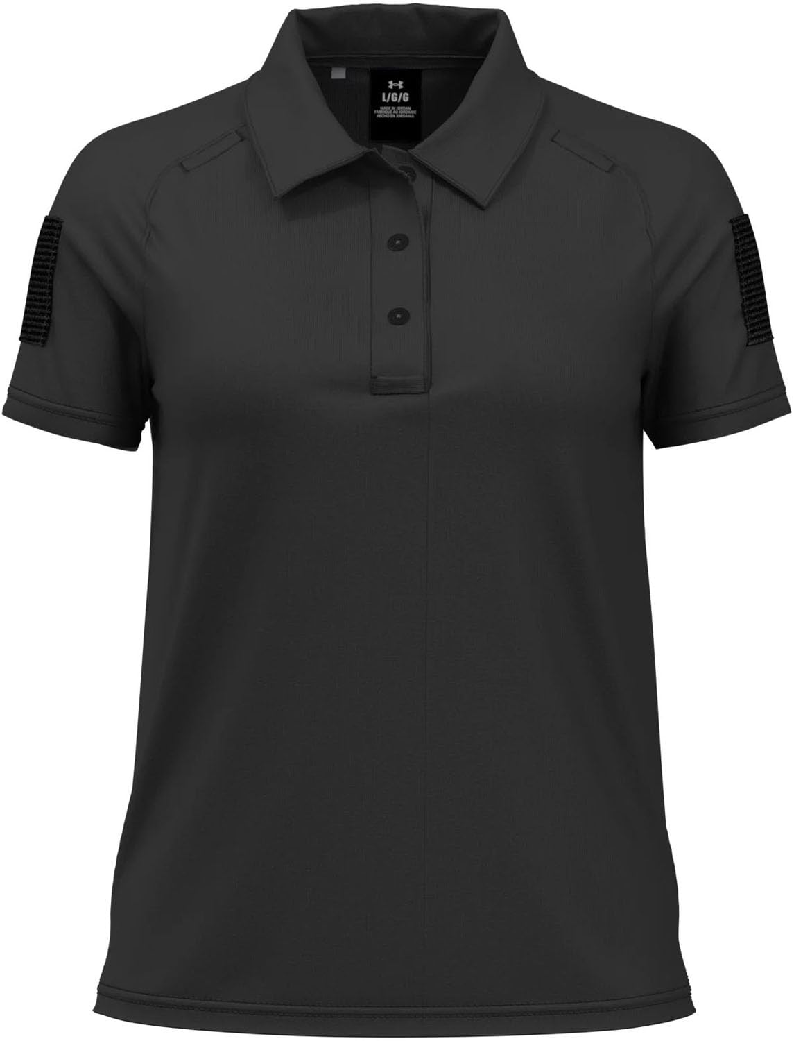 Under Armour 1379206-1-XS Women's UA Tac Elite Polo Black XS
