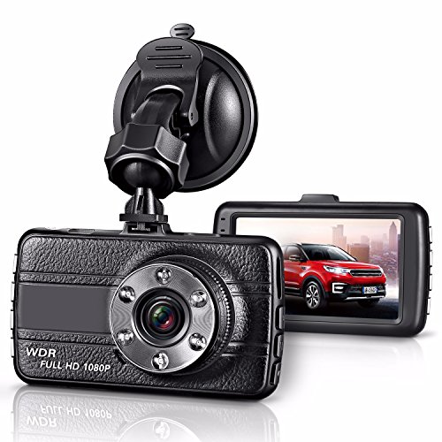 GZDL Full HD 1080P Mini Dash Cam Car Blackbox Car DVR Dashboard Camera Vehicle Camera Front G-Sensor Motion Detection Loop Video Recorder Night Vision