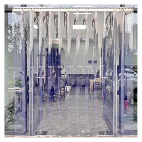 Rideau de porte en vinyle sur mesure isolation thermique garage commerce 120x270 cm