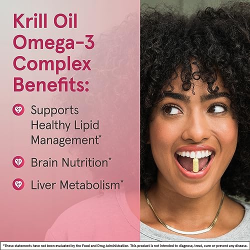 image for Jarrow Formulas Krill Oil - Phospholipid Omega-3 Complex with Astaxant