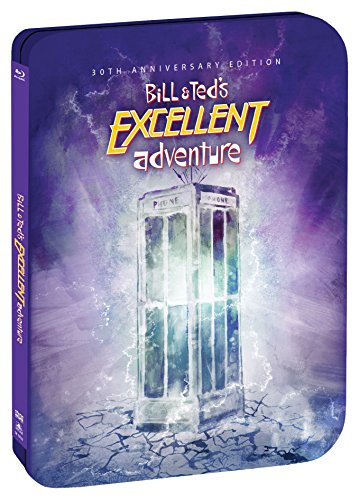 Bill & Ted's Excellent Adventure (30th Anniversary Edition) (Steelbook) -  Blu-ray, Rated PG, Michael Schultz