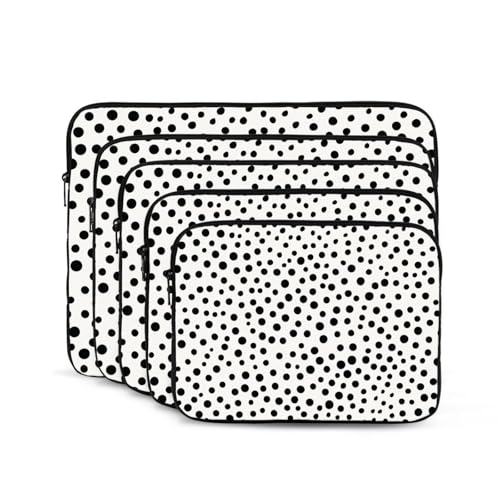 Funda protectora para portátil 15 pulgadas Black Dot miniatura 7