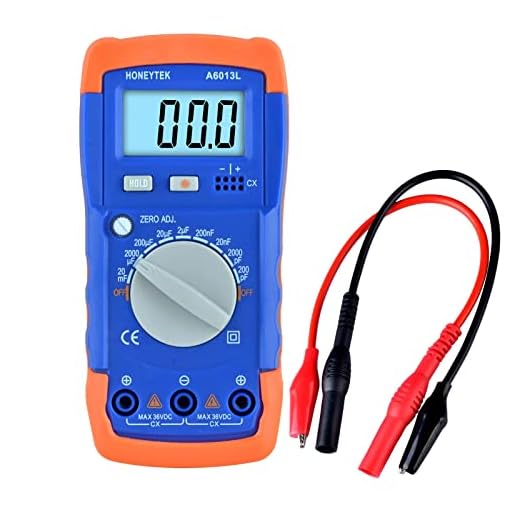 Honeytek A6013L Capacitance Meter Capacitor Electronic Measuring Capacitance Tester