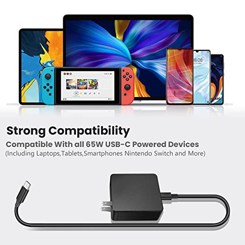 Image of 65W USB C Power Adapter Compatible with T-Mobile 5G Internet Gateway | Compatible with T-Mobile 5G Internet Gateway, Arcadyan KVD21 USB C Charger Power Cord