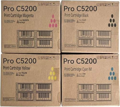 Toner reconditionné C5200 828422 haute capacité pour impression laser Ricoh Pro C5200S