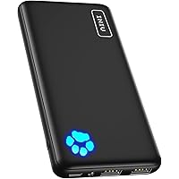 INIU Power Bank, 10000mAh Ultra Sottile & Leggero Ricarica Rapida Powerbank