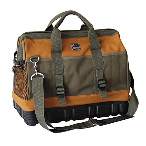 Bolsa para Ferramentas com 23 Bolsos Base de Borracha 691949 Lee Tools