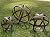 BSTGIFTS Metal Garden Spheres, Metal Band Decorative Spheres, Metal Folding Orb Garden Ball, Sets of 3