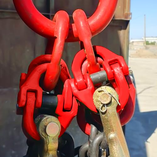 MOUMOUTEN Max.Load 2T Clasp,Butterfly Thickened Clasp für die Verbindung von Ketten zu Ringen Haken in Chain Rigging