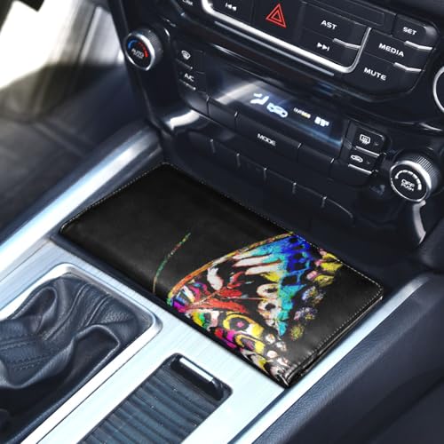 Organizador para carro de cuero delgado miniatura 4