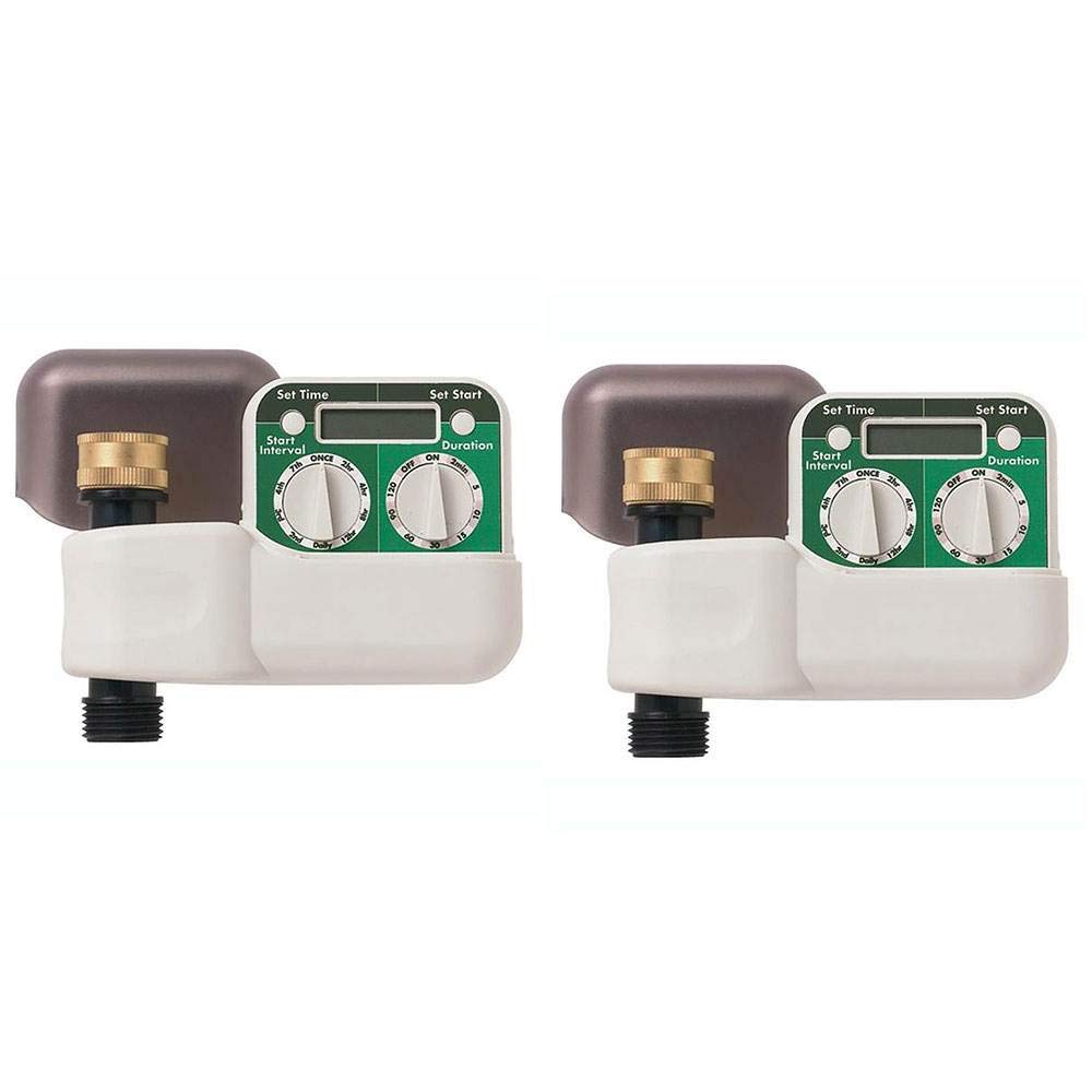 2 Pack - Orbit Easy-Set Digital Water Hose Faucet Timer