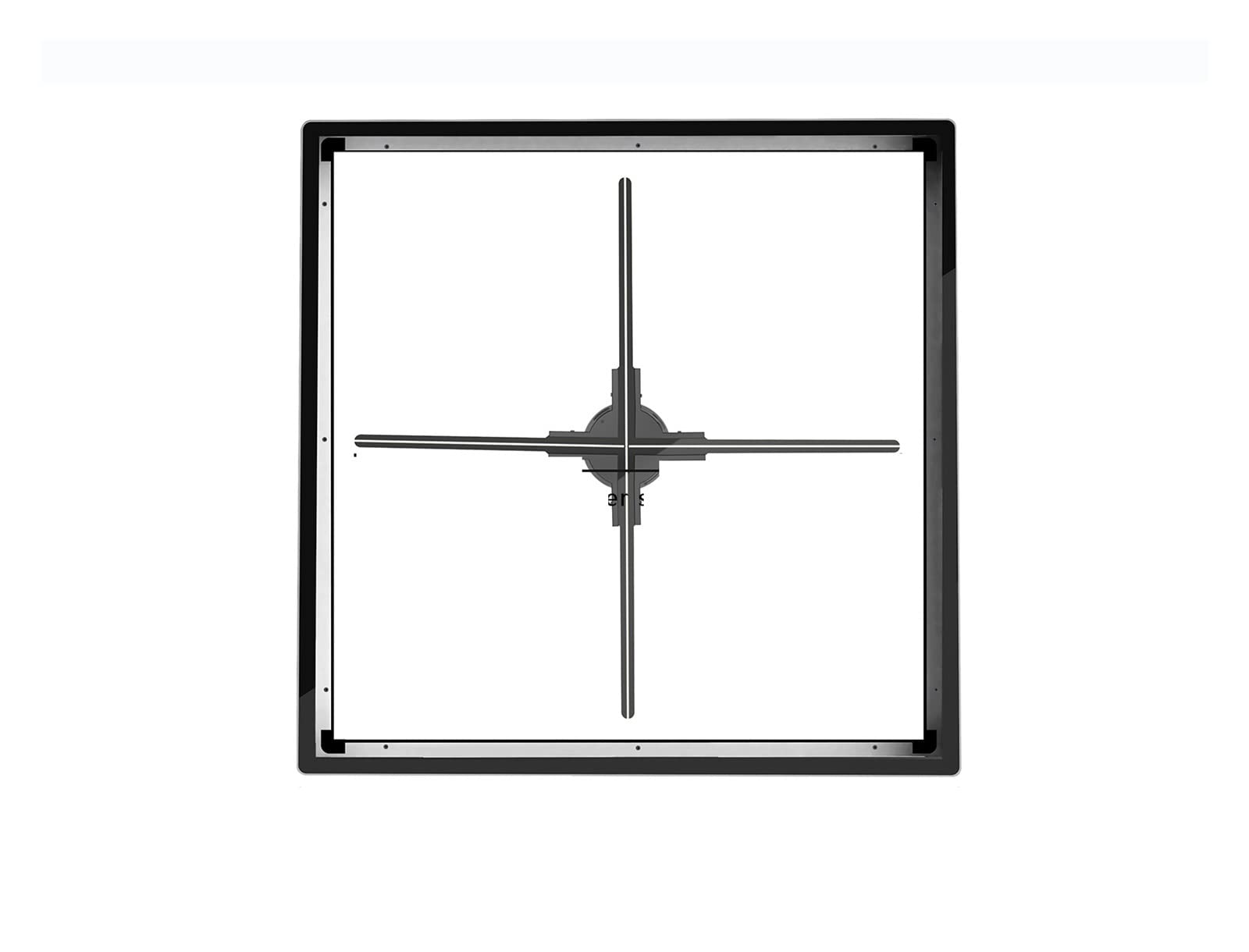 iumLeap Advertise 3D Hologram Fan, Hologram Projector Advertising Display, LED Light Beads Naked Eye Holographic Fan, Advertising Exhibition Gift