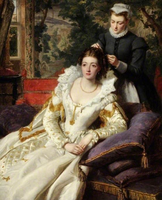 Tableau abstrait William Powell Frith, impression sur toile haut de gamme pour décoration de salon