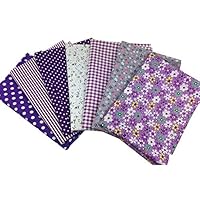 7 stuks Fat Quarters stoffen set zachte katoenen stoffen bundels voor