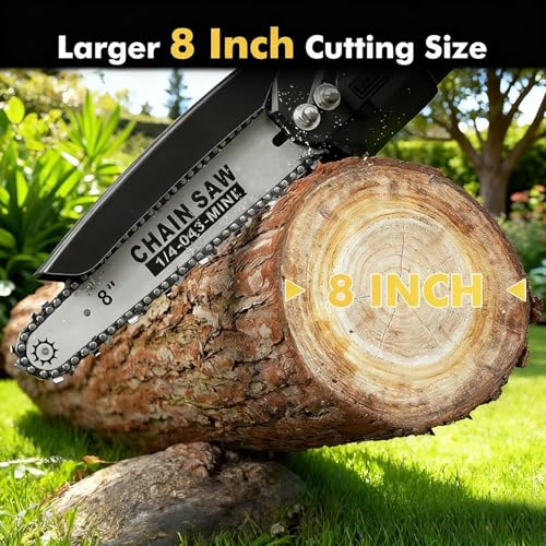 SEESII 8-Inch Brushless Mini Chainsaw