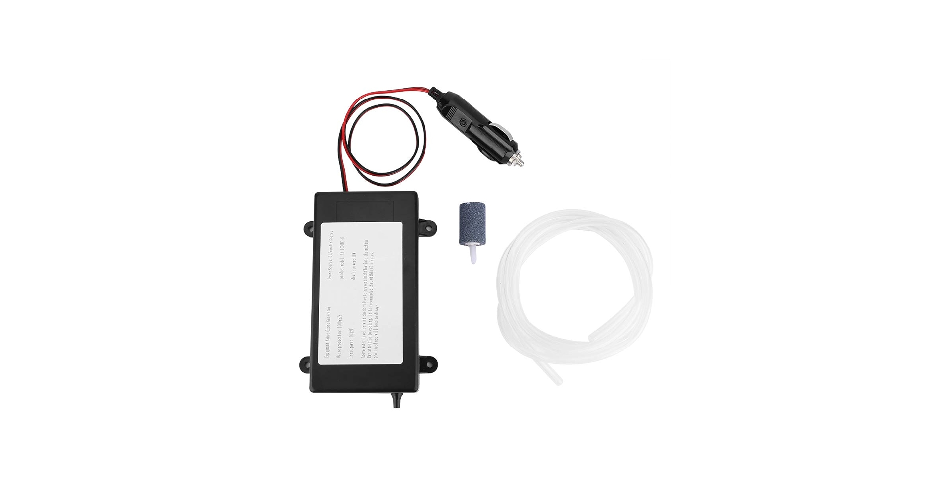 ポータブルオゾン発生器 Amazon | 12v 10g/h 車用ポータブルオゾン発生器、セラミック