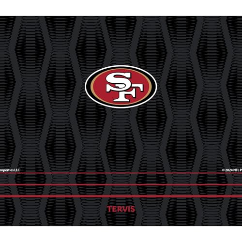 Tervis Venture Water Bottle NFL® San Francisco 49ers - Full Speed Triple Insulated Tumbler Travel Cup Keeps Drinks Cold & Hot, 26oz, Stainless Steel by Tervis - Image 2