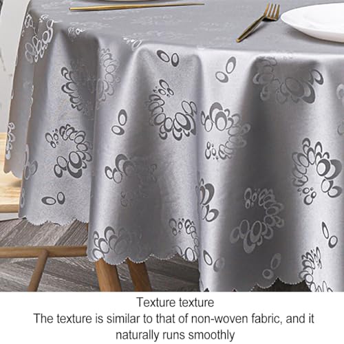 Nappe ronde en PU étanche protège table anti-déchirure 180cm