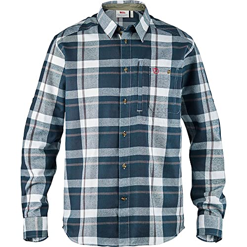 Fjällräven Fjällglim Shirt, Camisa De Senderismo Manga Larga Hombre, Azul Oscuro , Xl Fjällräven Fjällglim Shirt, Camisa De Senderismo Manga Larga Hombre, Azul Oscuro , Xl