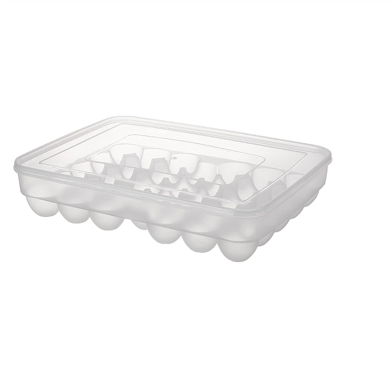 Caja de almacenamiento de huevos plástica de 34 rejillas para refrigerador